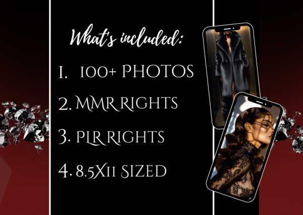 Faceless Photos Black Women Dark Feminine 100+ MRR Images Social Media reels luxury aesthetic faceless melanin digital marketing - Image 2