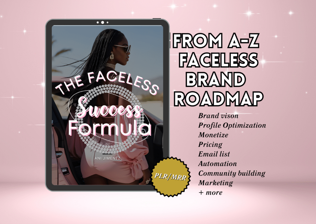 The Faceless Success Playbook