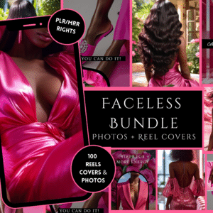 Hot Pink- Faceless Reel Cover Bundle