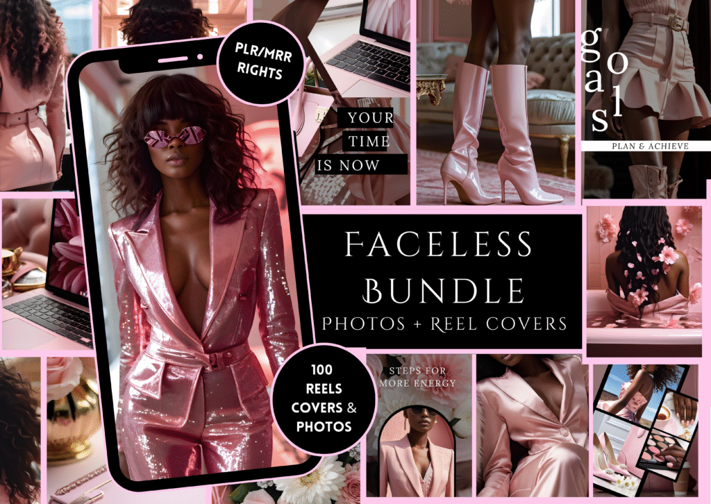 Light Pink- Faceless Reel Cover Bundle