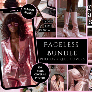 Light Pink- Faceless Reel Cover Bundle