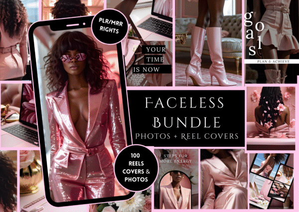 Light Pink- Faceless Reel Cover Bundle