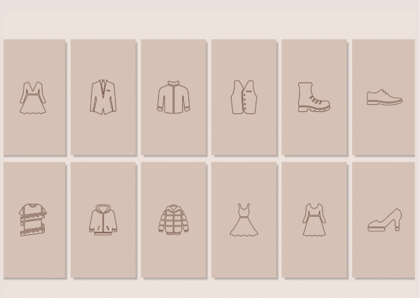 60 Neutral Fashion Canva Templates | Instagram Posts + Stories | Editable Social Media Pack for Clothing Brands - Image 6