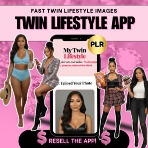 My Twin Lifestyle AI Image Generator App (PLR) – Create Stunning Lifestyle Shots of Your Digital Twin