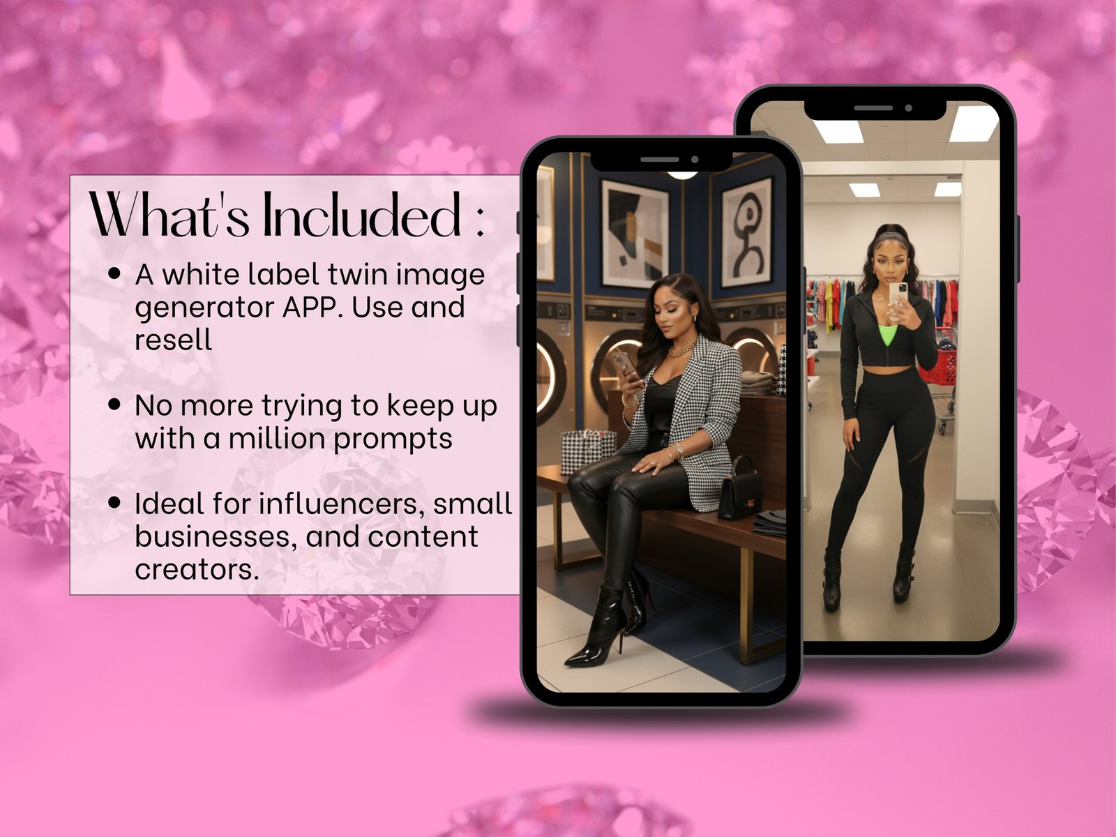 My Twin Lifestyle AI Image Generator App (PLR) – Create Stunning Lifestyle Shots of Your Digital Twin - Image 5
