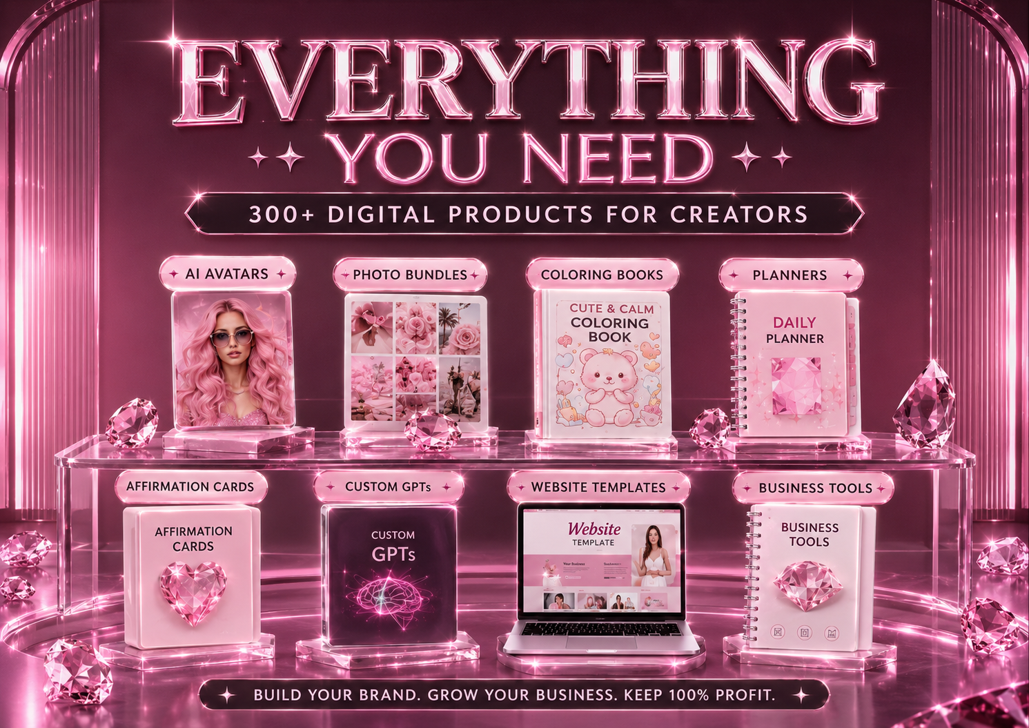 PLR vault Digital Product Mega Bundle β 300+ Stock Photos, Templates, Reels & More with Lifetime PLR/MRR Access - Image 4