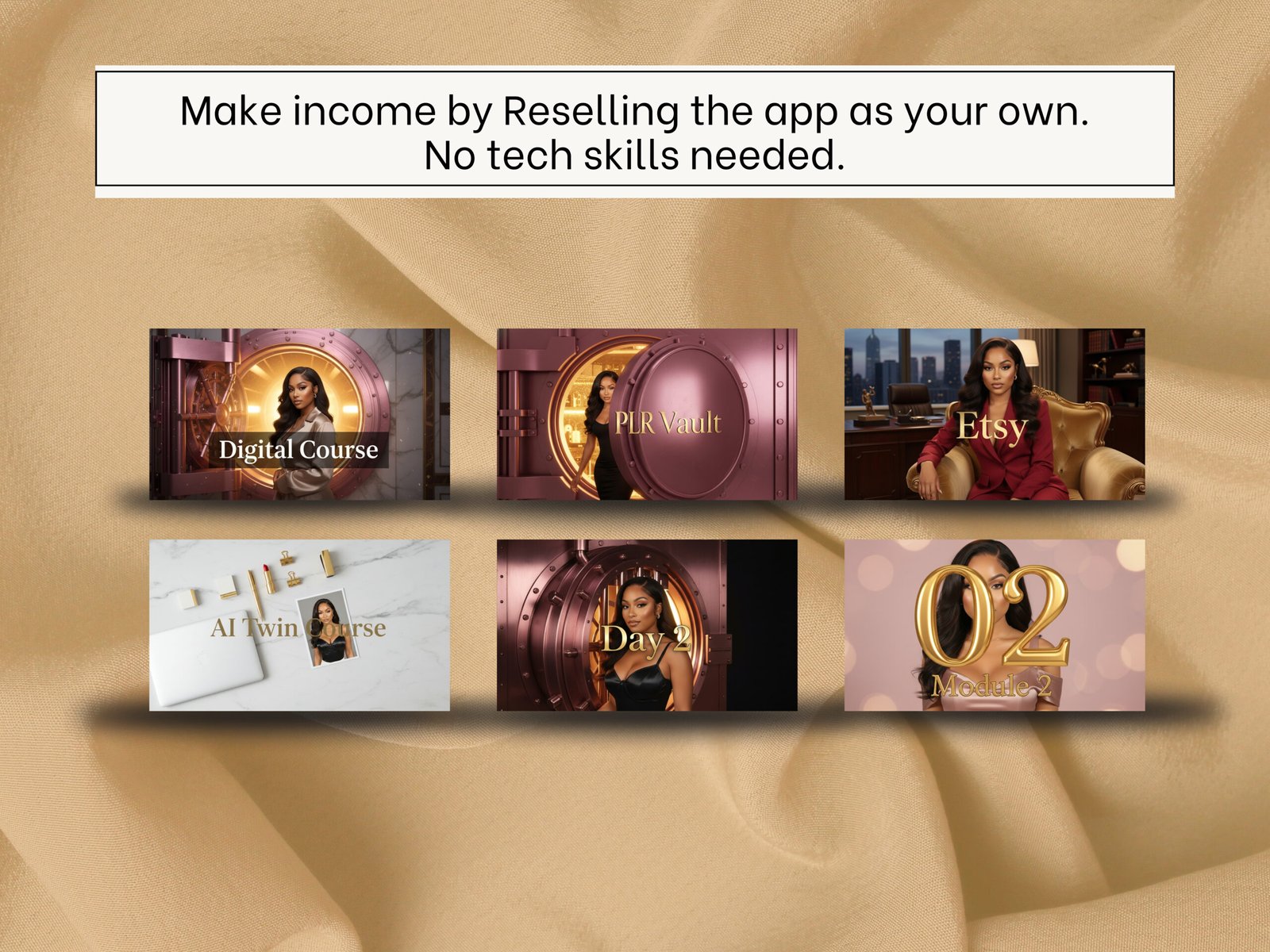 Skool Cover Photo Generator App | AI Cover Creator with PLR | White Label App to Resell | Skool Group Banner Maker | Course Branding Tool - Image 4