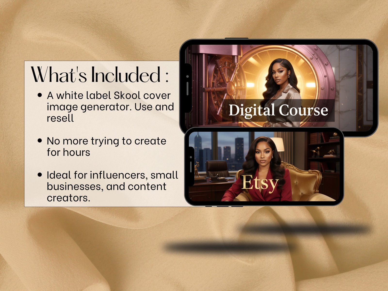 Skool Cover Photo Generator App | AI Cover Creator with PLR | White Label App to Resell | Skool Group Banner Maker | Course Branding Tool - Image 2