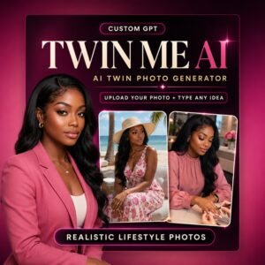 AI Twin Photo Generator GPT | Realistic AI Photos of Yourself | Custom ChatGPT Tool | Ai Lifestyle Photo Creator