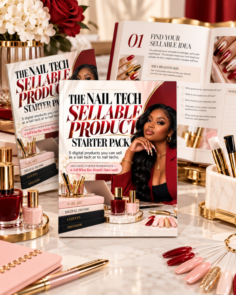 The Nail Tech Sellable Product Starter Pack